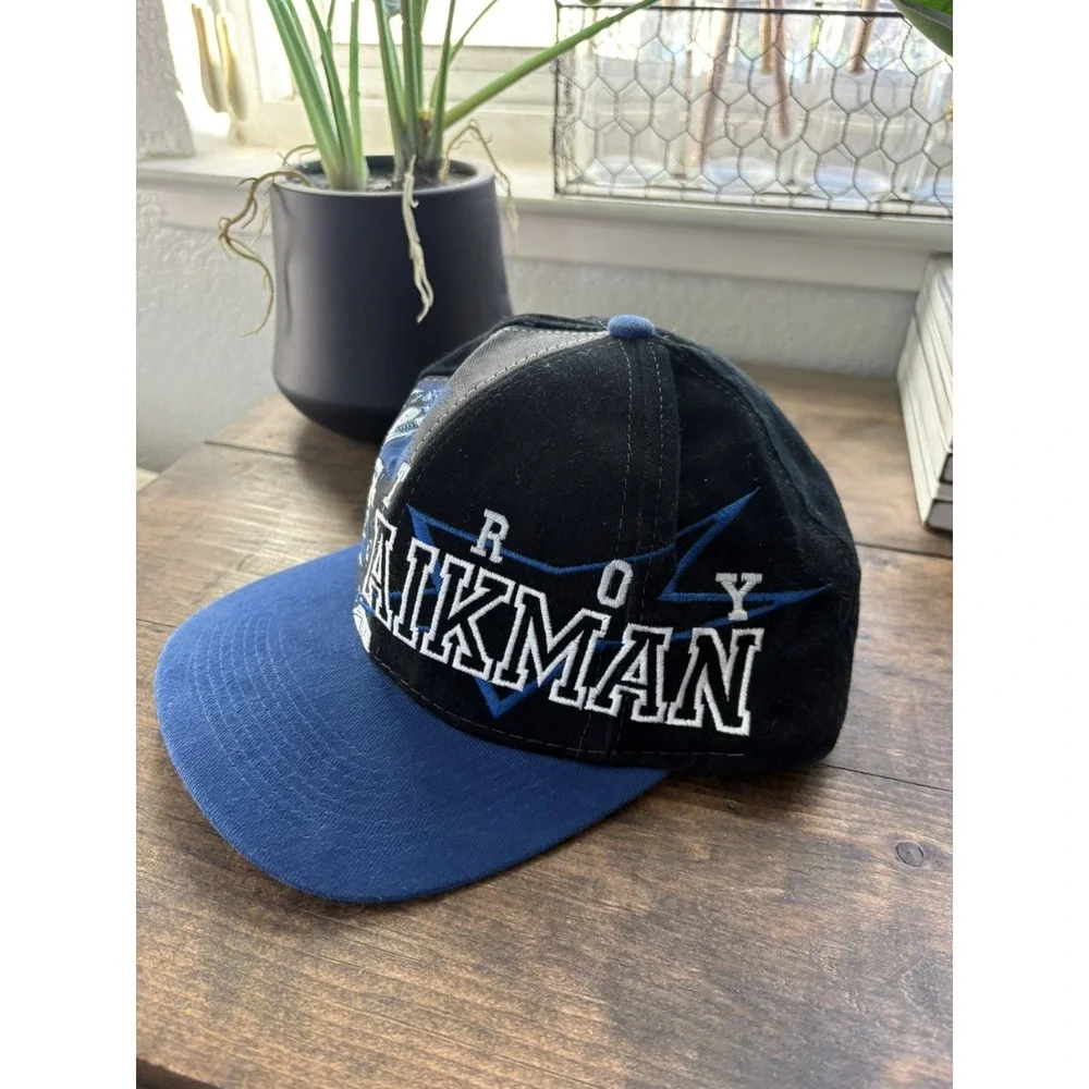 Drew Pearson TROY AIKMAN No. 8 DALLAS COWBOYS (Adjustable Snap Back) Cap Nwot